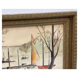 Misc. Framed Paintings, Prints And More Most 18" x 21 1/2"