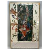 Misc. large Framed Painting And Prints (Biggest 25" x 40") One Has Cracked Glass