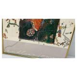 Misc. large Framed Painting And Prints (Biggest 25" x 40") One Has Cracked Glass