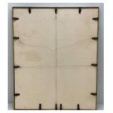 Misc. large Framed Painting And Prints (Biggest 25" x 40") One Has Cracked Glass