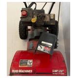 Yard Machines MTD 5 HP 22" Two Stage 12" Impeller Snowblower (Untested) No Gas