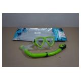 Cressi Blulove Adult Snorkel Combo