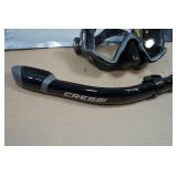 Cressi Pano 3 Adult Snorkel Combo