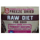 *2* Boss Dog Raw Diet Freeze Dried Turkey Recipe Dog Treats