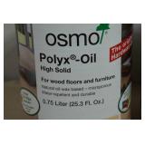*2* Osmo Polyx-Oil High Solid for Wood Floors and Furniture - Clear Satin .75L