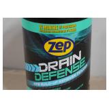 Zep Drain Defense Pipe Build-Up Remover Powder - 1.2lbs