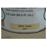 2.5 Liters Osmo Polyx-Oil High Solid for Wood Floors & Furniture - Clear Satin