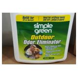 Simple Green Outdoor Odor Eliminator 32oz Spray Bottle with Gallon Refill