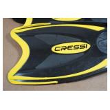 Cressi Adult Rondine Palau Fin Snorkel Set - Fin Size M/L