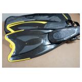 Cressi Adult Rondine Palau Fin Snorkel Set - Fin Size M/L