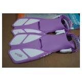 Cressi Blulove Kids Snorkel Set - Fin Size L/XL