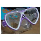 Cressi Blulove Kids Snorkel Set - Fin Size L/XL