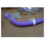 Cressi Blulove Kids Snorkel Set - Fin Size L/XL