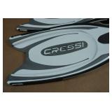 Cressi Frog Plus Adult Open Heel Scuba Diving Fins - M/L