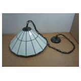 Tiffany-Style Stained Glass Hanging Pendant Light Fixture