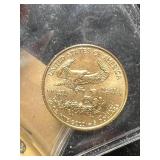 2019 AMERICAN GOLD EAGLE 1/10TH TROY OZ .999 FINE GOLD