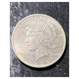 1924 US PEACE SILVER DOLLAR