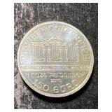 2010 AUSTRIAN PHILHARMONIC 1 TROY OZ .999 FINE SILVER