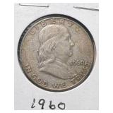1960-D US FRANKLIN HALF DOLLAR