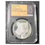 2023 S. AFRICAN LEOPARD 1 TROY OZ .999 FINE SILVER NGC PF70 ULTRA CAMEO