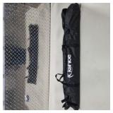 Kshioe Backdrop Stand Kit w 2 Tripod Stands Crossbar Carry Bag Photo Video Background Support