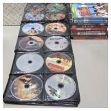 Mixed DVD Lot w/ Loose Discs Dark Knight Batman Begins Gran Torino Rush 2