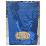 Liberty Pursuit Board Game with Let Freedom Ring Hardcover Book - New Open Box