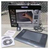 Wacom Intuos 3 6x8 Graphics Tablet with Box, Mouse, Cords & Software