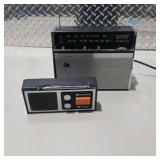 Vintage Zenith RC74R AM/FM Radio and Midland Weather Receiver