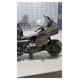 Honda Gold Wing Touring Motorcycle Table Lighter Silver Tone Collectible