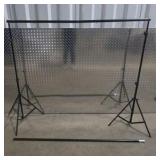 Kshioe Backdrop Stand Kit w 2 Tripod Stands Crossbar Carry Bag Photo Video Background Support