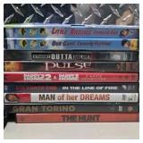 Mixed DVD Lot w/ Loose Discs Dark Knight Batman Begins Gran Torino Rush 2