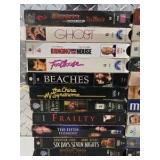 Large VHS Movie Lot Ghost Beaches Gladiator Forrest Gump Meet Joe Black More