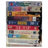 VHS & DVD Lot Bad Boys Pulp Fiction Casper Holiday Inn White Christmas More