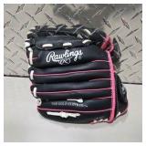 Rawlings Youth Baseball Glove - Pink & Black - 10.5 Inch