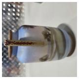 Hand Painted Chintz Box Made In England & Landscape Vase Decorative China Lot