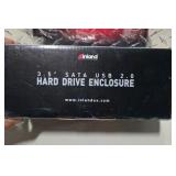 Inland 3.5" SATA USB 2.0 Hard Drive Enclosure