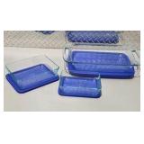 Pyrex Bakeware Lot with Storage Lids - New Open Box