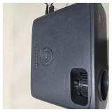 Portable Video Projector w Power Adapter Dual HDMI Micro SD AV Audio Out Tested Working