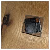 Wood Wall Clock & Metal Eagle Wall Décor Lot GWRA Emblem Quartz Movement Rustic Lodge