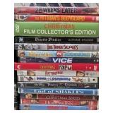 Large Mixed DVD Lot Movies TV Family Holiday Action Comedy Disney