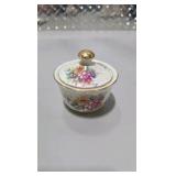 Mixed Floral China Lot - Cups, Saucers, Plates and Small Covered Dish