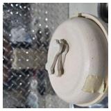 Dog Supply Lot First Aid Kit, Stainless Bowls, Ceramic Dog Treat Canister, Collar, Bags