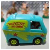 Vintage Style Scooby Doo Lot Mystery Machine, Scooby, Scrappy Wind-Up Toy, Car Figures 8pcs