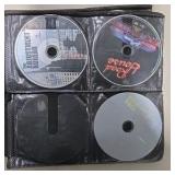 Mixed DVD Lot w/ Loose Discs Dark Knight Batman Begins Gran Torino Rush 2