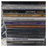 Large CD Lot with Portable CD Player, Headphones, Case, Bob Marley CD  & Many More