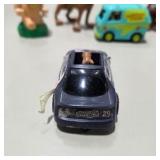 Vintage Style Scooby Doo Lot Mystery Machine, Scooby, Scrappy Wind-Up Toy, Car Figures 8pcs