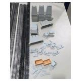 Model Train Track Lot - Straight, Curved, Bridge and Accessories