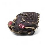 Rawlings Youth Baseball Glove - Brown Leather - 10 Inch