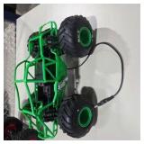 Lot of 3 RC Off Road Toy Vehicles Rock Force Buggy Monster Truck Sound Car w Remote Untested